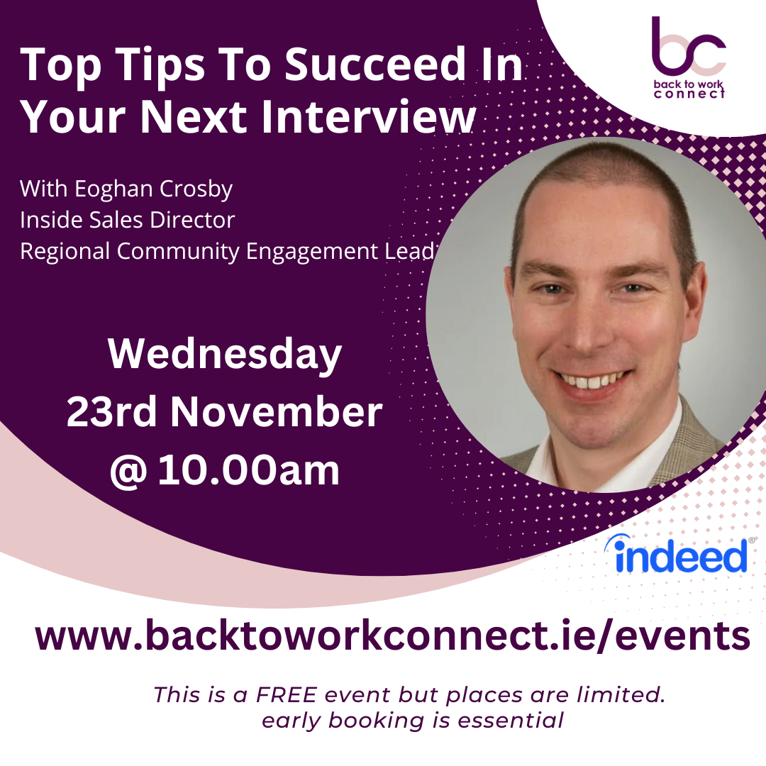 Top Tips To Succeed In Your Next Interview Recorded Webinar