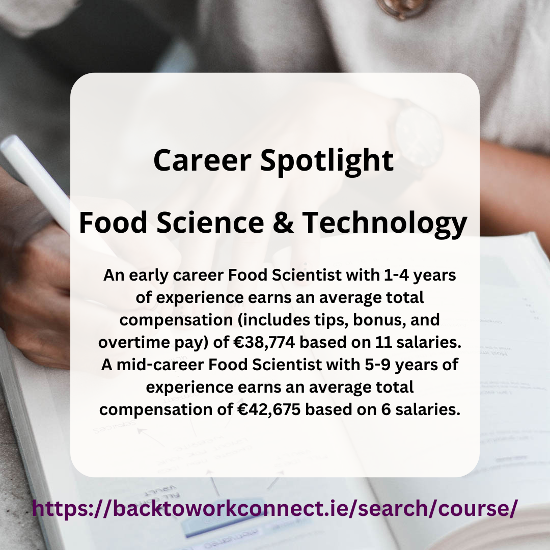 Career Spotlight – Food Science & Technology